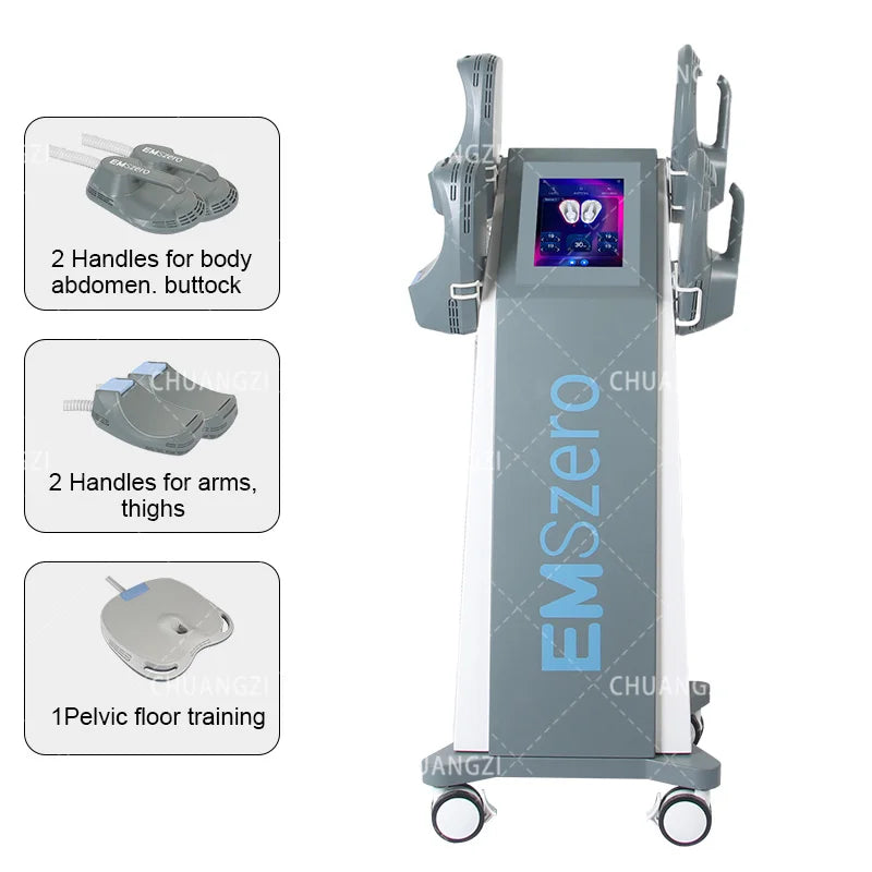 EMSZERO PRO 6500W NEO Slimming Machine EMS+EMT/RF Nova Body Sculpting EMS Pelvic Muscle Stimulator Salon