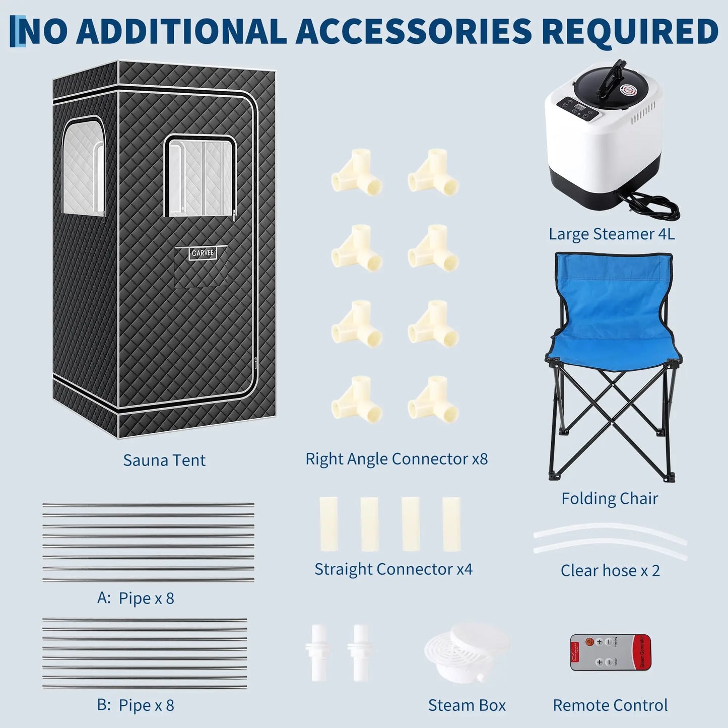 Sauna Box,Portable Sauna for Home with 4L 1500W Steamer,Portable Steam Sauna Tent with Explosion Zroof Zip,99 Mins Timer,Foldable for Home
