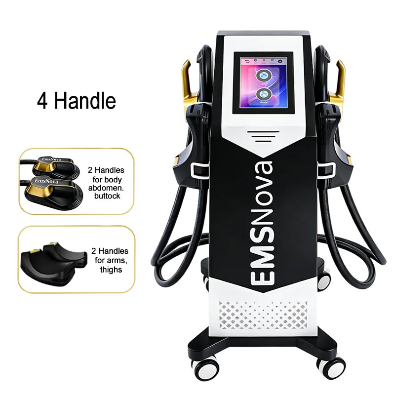 Muscle Tools NEO RF Machine 6500W Professional Body Muscle Stimulator Fat Burning Butt Lift Device Harmless Body Shaping