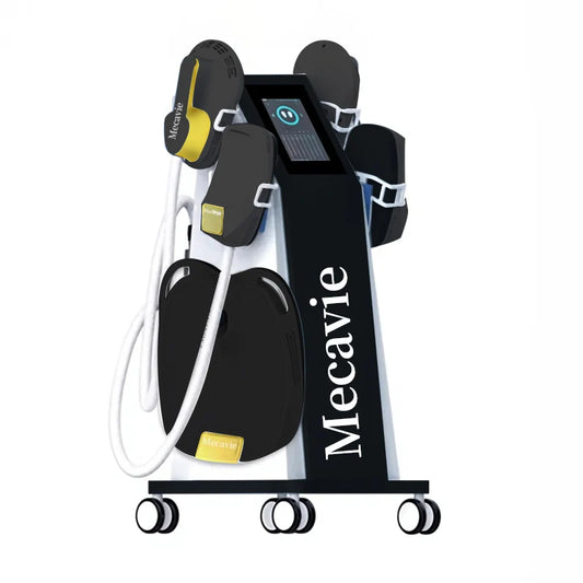 MECAVIE 2026 New Cosmetology Equipment 6500W Hi EMT RF Machine EMSnova Slimming Fat Burning Muscle Stimulation No Downtime