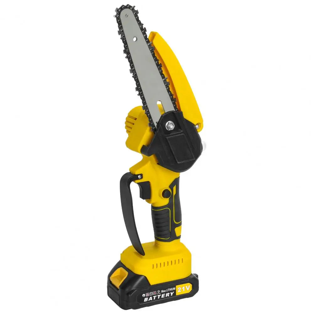 2 in 1 Cordless Pole Saw & Mini Chainsaw, 6-inch Brushless Electric Chain Saw, 5.9 Feet MAX Reach Pole Saw for Tree Pruning