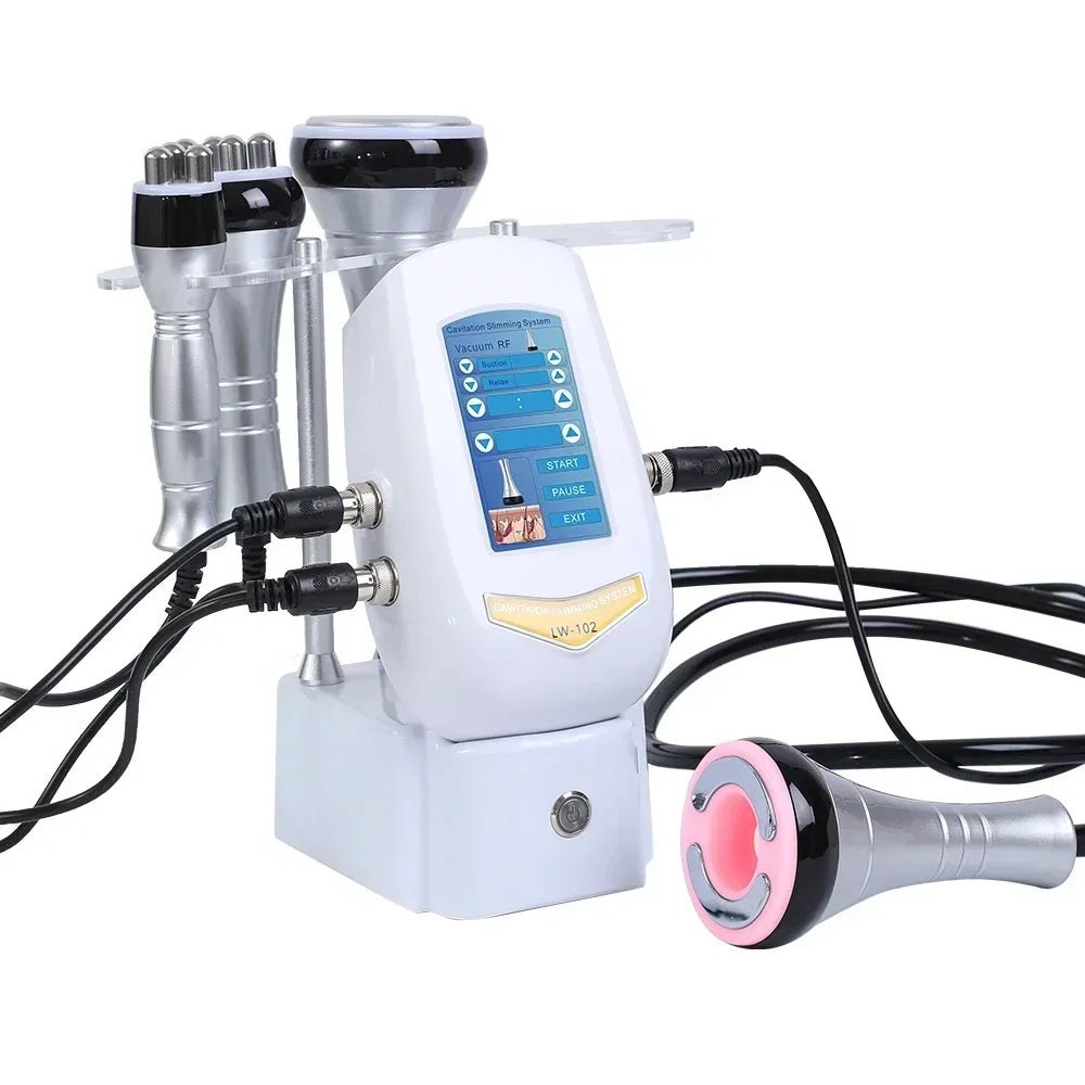 4 IN1 40K Cavitation machine Vacuum Body Slimming Fitness Fat Burning Loss device Body Shaping Massage machine RF Body