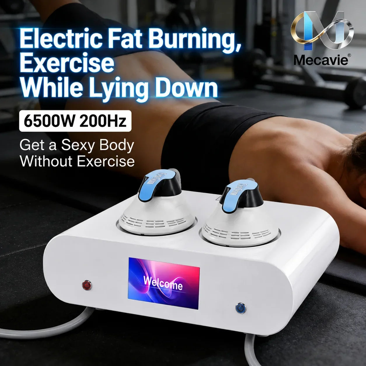 EMS Professional Body Shaping Machine 200Hz 15T Muscle Stimulation Fat Burning Slimming Tool Cost-effective Choice for Home Use