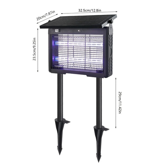 2 PCS / 1 PC - Outdoor Solar Mosquito Repellent Device, Outdoor Mosquito Killer Lamp, Solar Insect Repellent Device