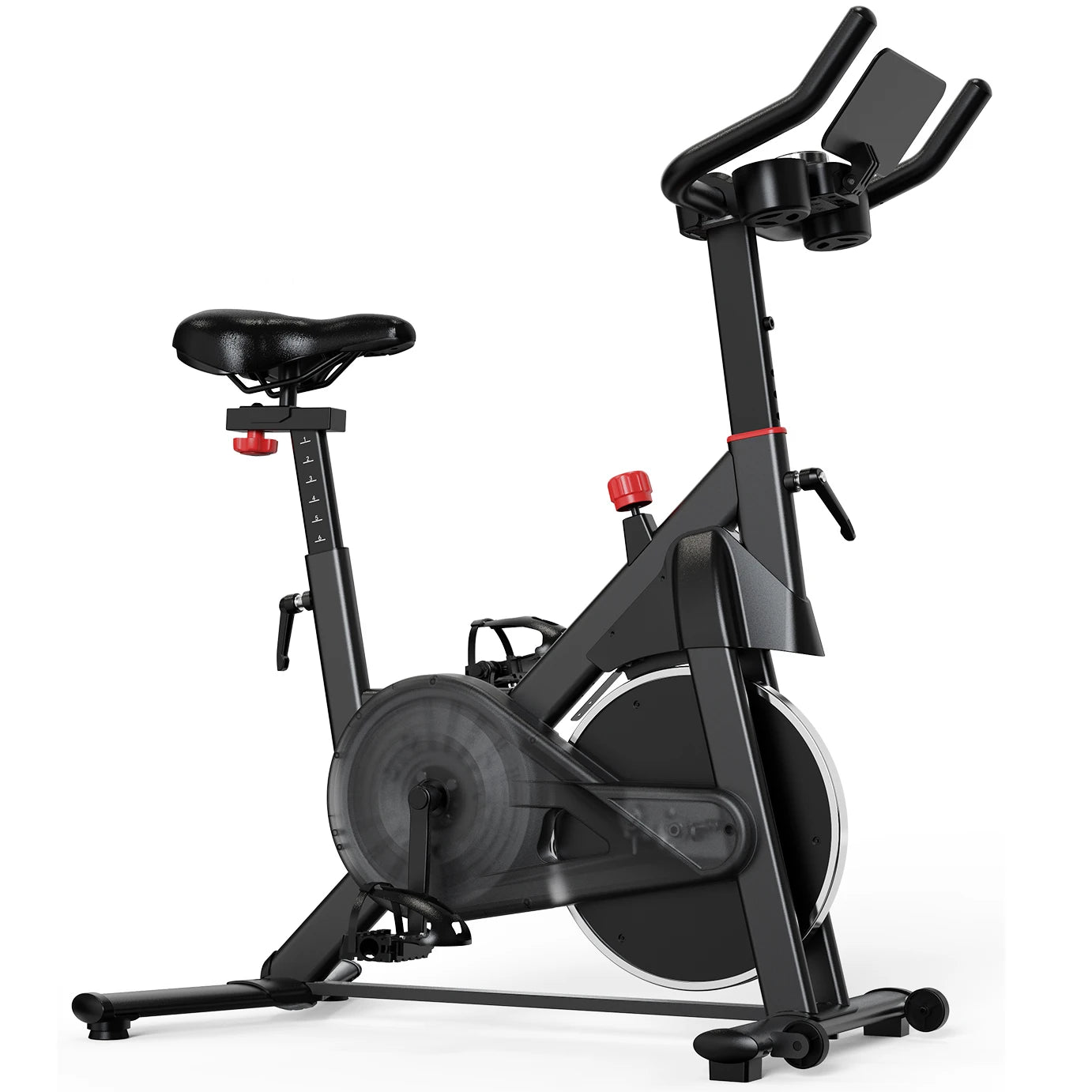 Superun Exercise Bike, 32-Level Magnetic Resistance Stationary Bikes for Home, Low Noise Workout Cycling Bike for Home