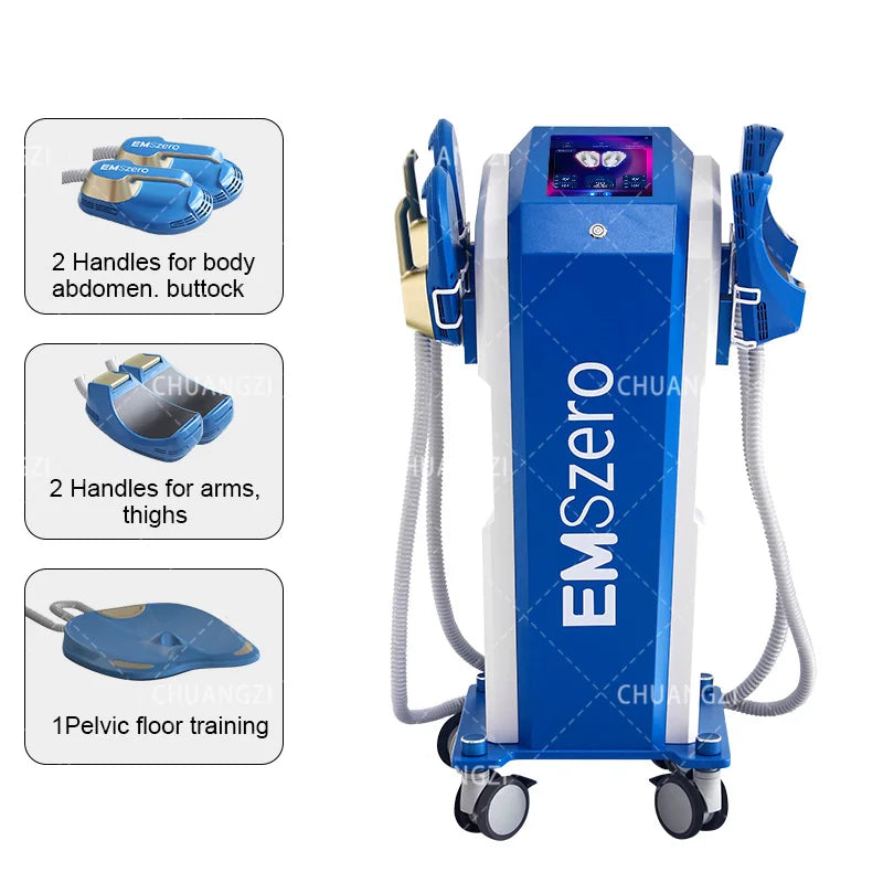 Professional EMSZERO HIEMT Muscle Stimulation NEO 6500W RF Machine Body Sculpting Equipment Fat Burning Slimming EMSzero