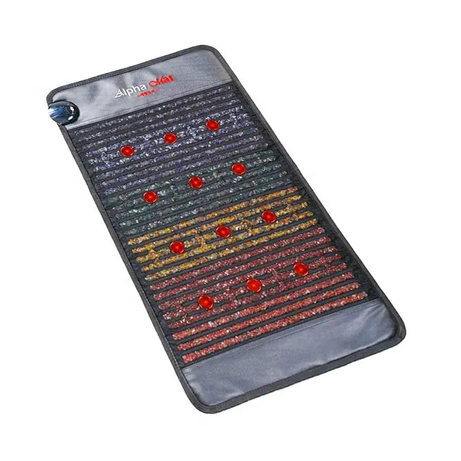 Luxuryade A800 Infrared BIO Pemf Cushion Heating Photon Red Light Amethyst Therapy Mat Tourmaline Massage Jade Mattress