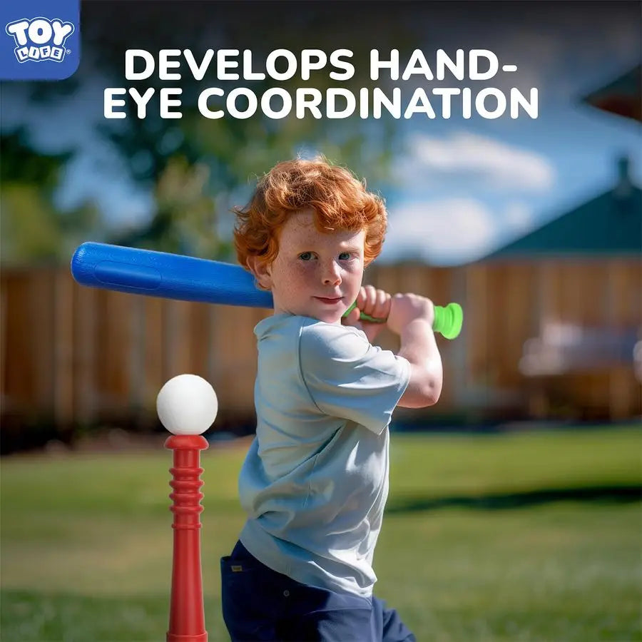 Life Tball Set for Kids 35 58 Tball for Kids 58 Tee Bat Toddler Baseball Tee Balls Set Bat Baseball Kid T Ball Stand for Kid 35