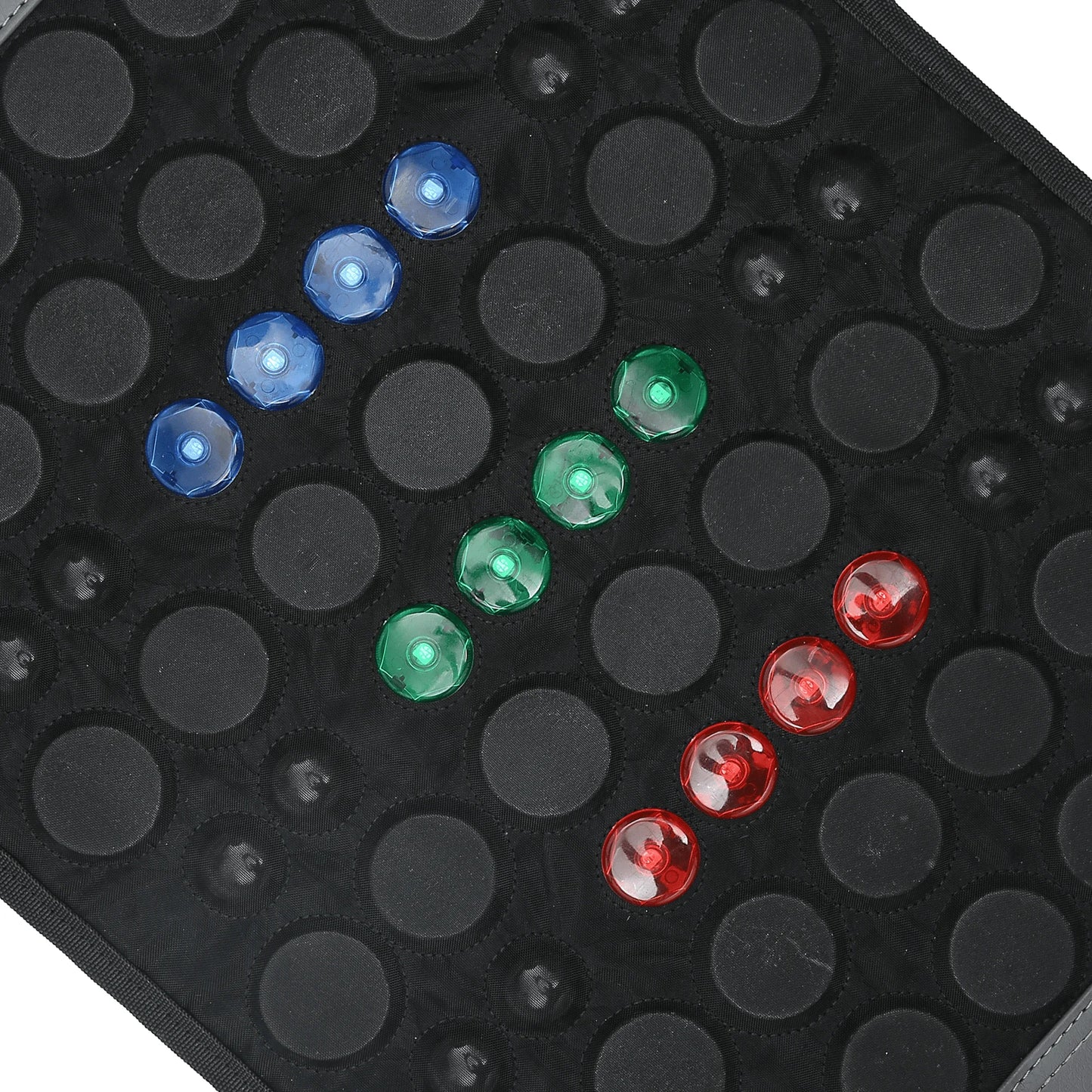 Luxuryade A2604 Pemf Infrared Heating Bio Mat Natural Jade Three Color Light Photon Red Therapy Massage Cushion