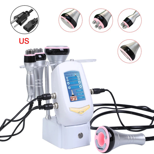 4 IN1 40K Cavitation machine Vacuum Body Slimming Fitness Fat Burning Loss device Body Shaping Massage machine RF Body