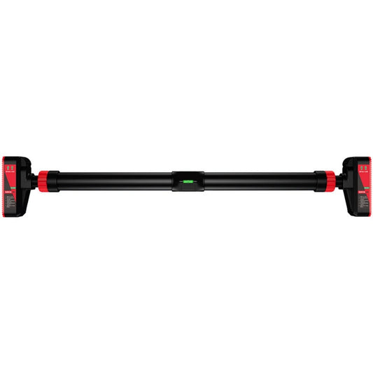 Strength Training Pull-up Bars with Level Gauge 69-92cm Adjustable Width 200kg Max Load Capacity Chin Up Bar For Doorway