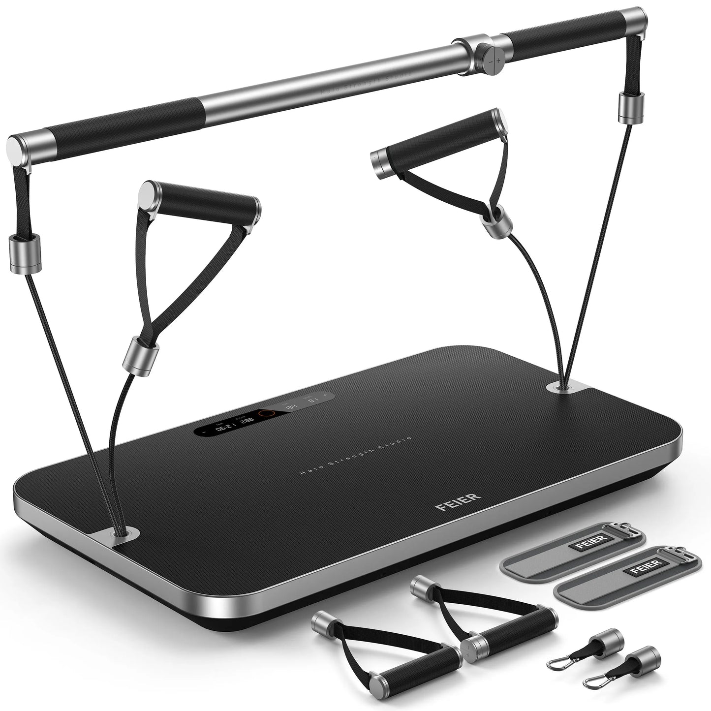 Feierdun SST1 Portable Strength Studio Equipment, Full Body Home Gym Fitness Training Machine, Holds up to 300 LBS
