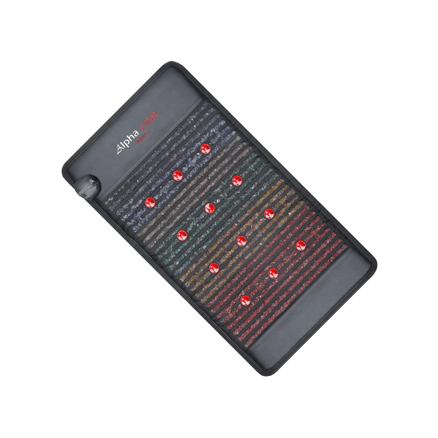 Luxuryade A800 Infrared BIO Pemf Cushion Heating Photon Red Light Amethyst Therapy Mat Tourmaline Massage Jade Mattress