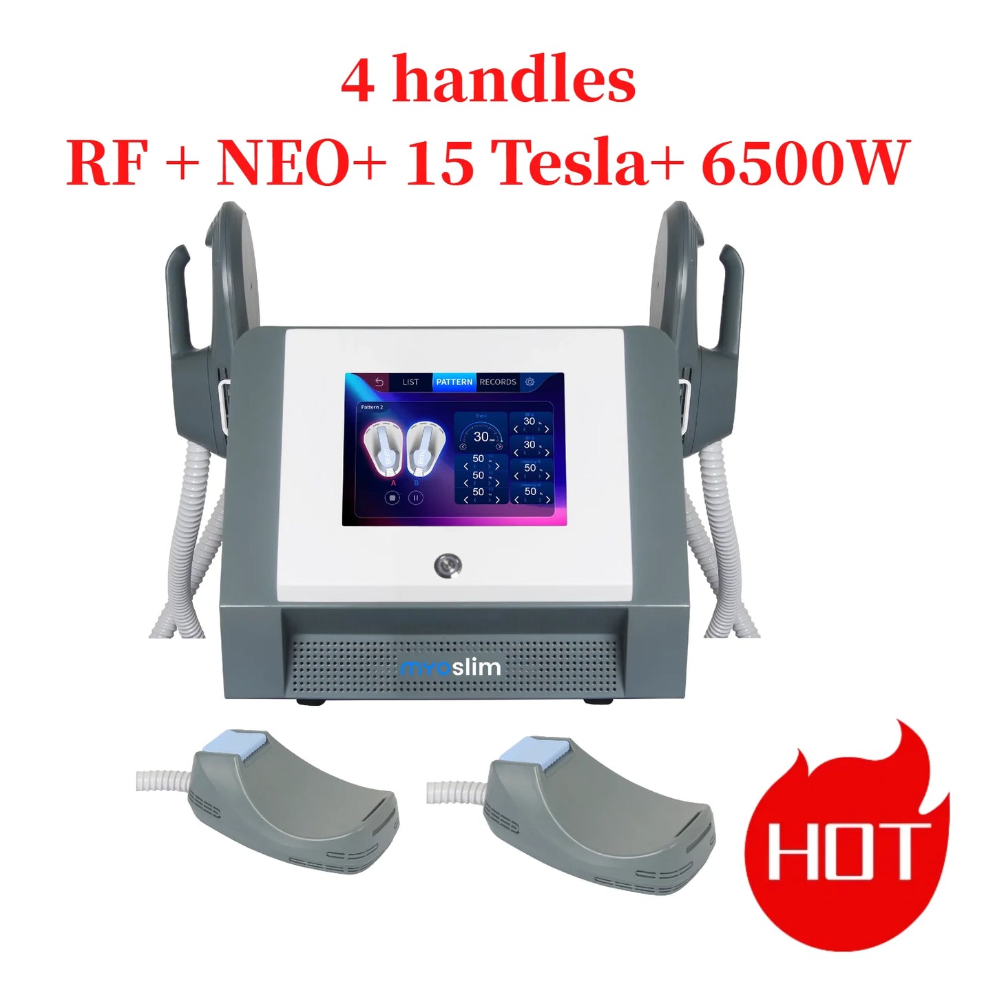15 Tesla 6500W MYOslim Body Sculpting Machine  NEO New System Body Slimming Sculpting Fat Burning Nova Weight Lose Machine