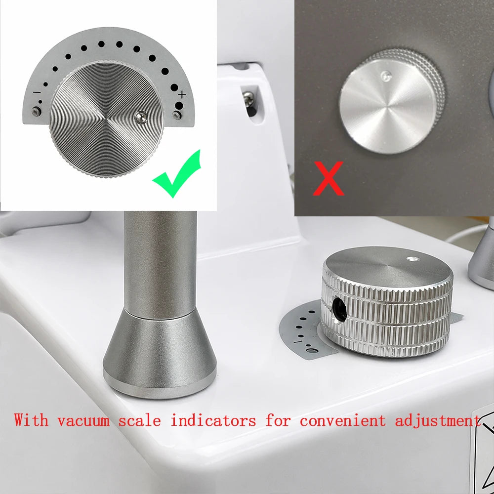 Professional Cavitation Machine with Massage Handles, Beauty Body Care Device for Home and Salon Use, Overseas Warehouse Shipmen