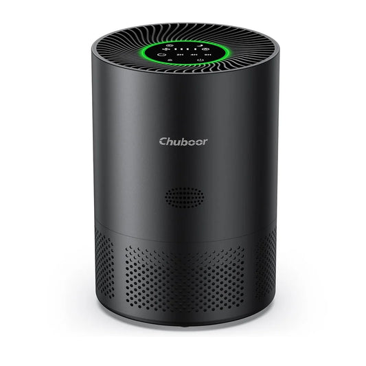 Chuboor PJ01 Air Purifier for Home Allergies in Bedroom Covers Up to 360 ft² H13 Filter Effectively Removes Odors Smoke And Dust