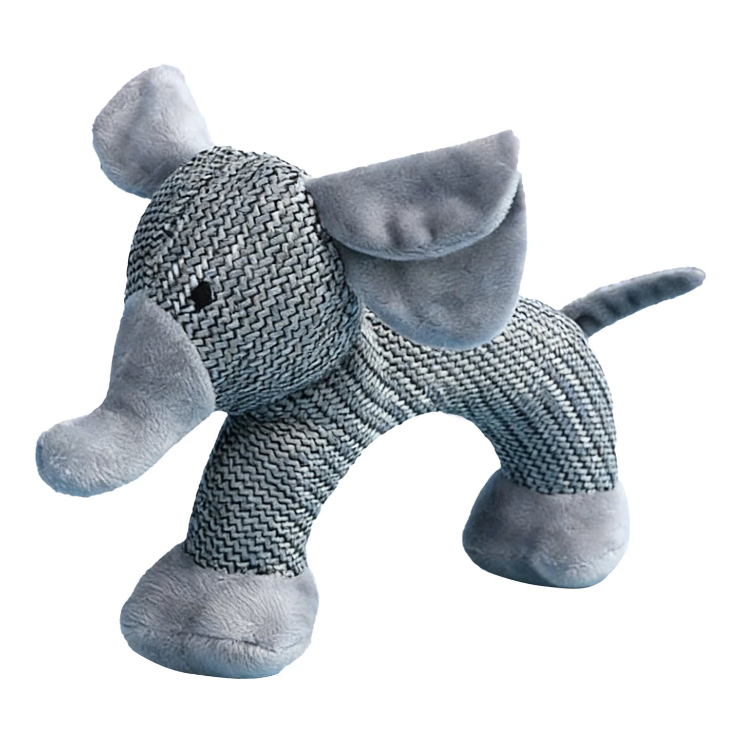 Squeaky Dog Grinding Teeth Toys Wear Resist Interactive Squeak Puppy Toy Cute Animal Shape Plush Linen Toy Pet Chewing Toys