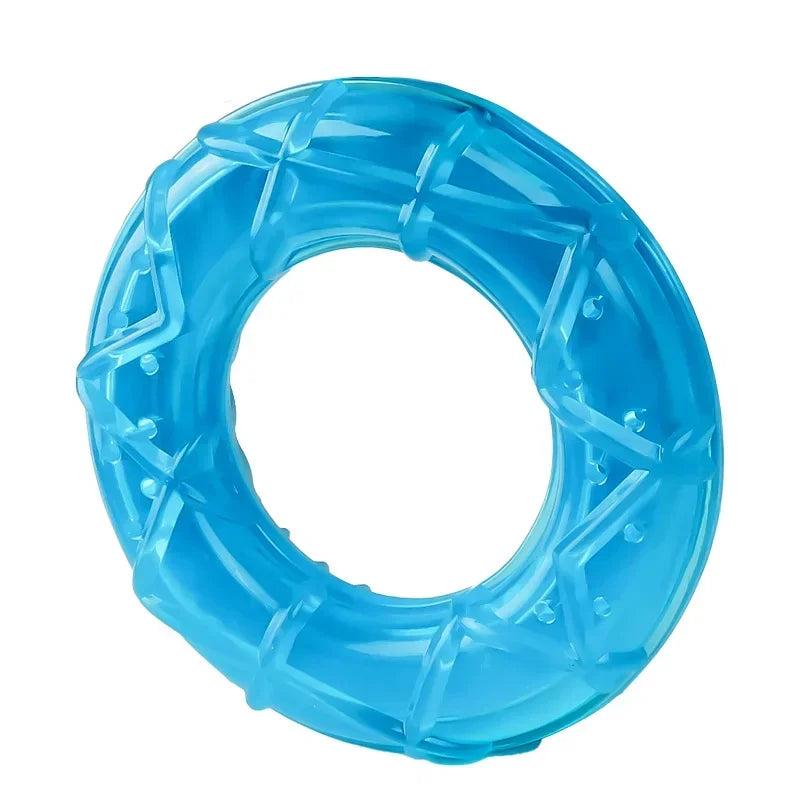 Freezable Dog Ice Pop Cooling Toy Summer Frozen Chew Teething Relief Dental Care Bite Resistant for Puppies Small Medium Dogs
