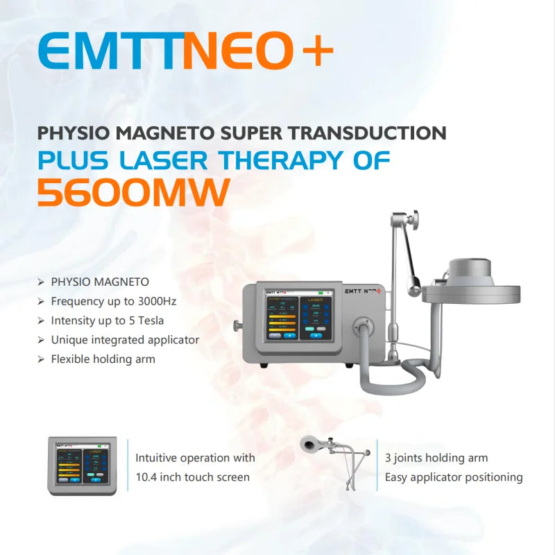Emtt Physio Magneto Therapy Magnetoterapia Pain Relief PEMF Sports Injury Therapy Magnetotherapy Physiotherapy Machine Portable