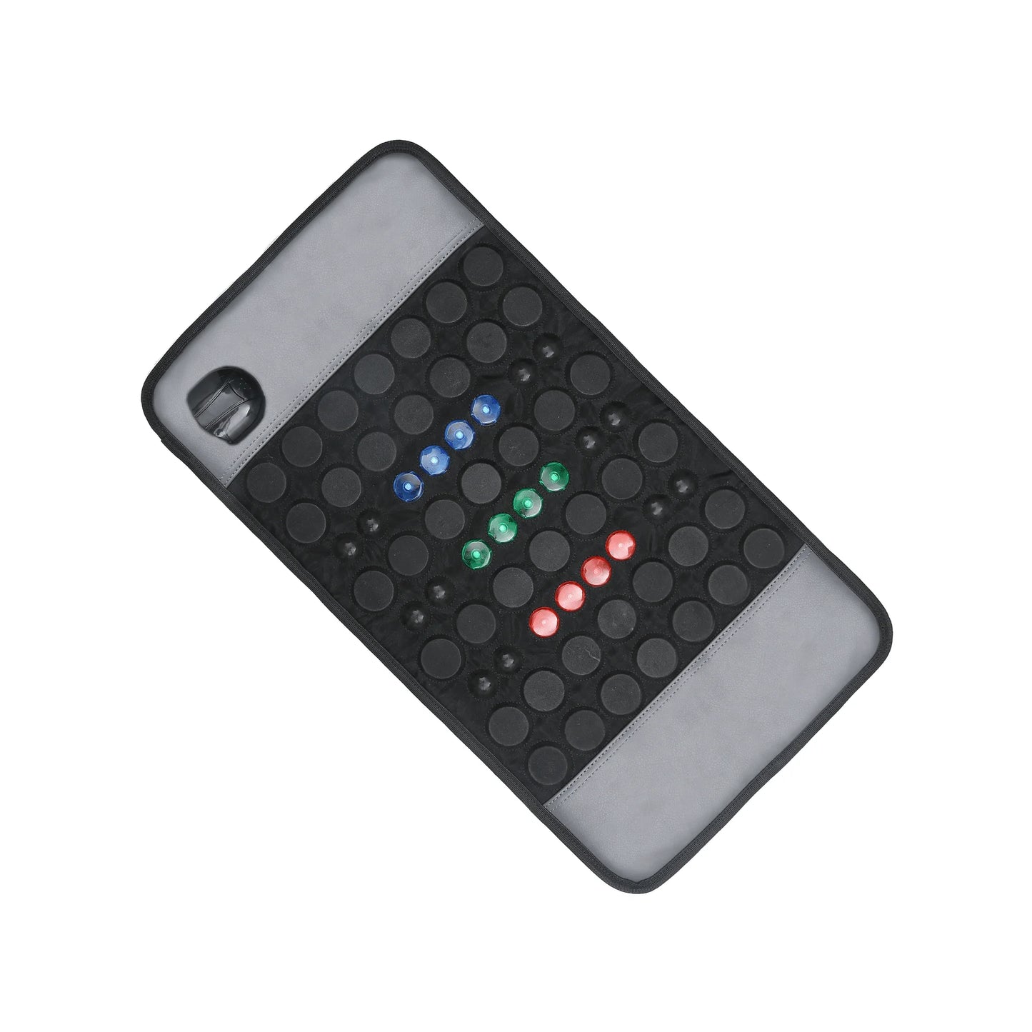 Luxuryade A2604 Pemf Infrared Heating Bio Mat Natural Jade Three Color Light Photon Red Therapy Massage Cushion
