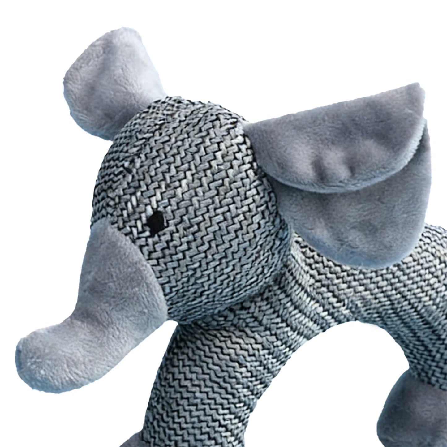 Squeaky Dog Grinding Teeth Toys Wear Resist Interactive Squeak Puppy Toy Cute Animal Shape Plush Linen Toy Pet Chewing Toys